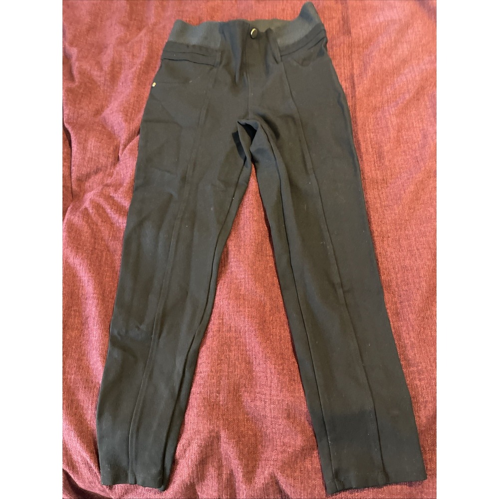 zara women leggings Pants Size L Black